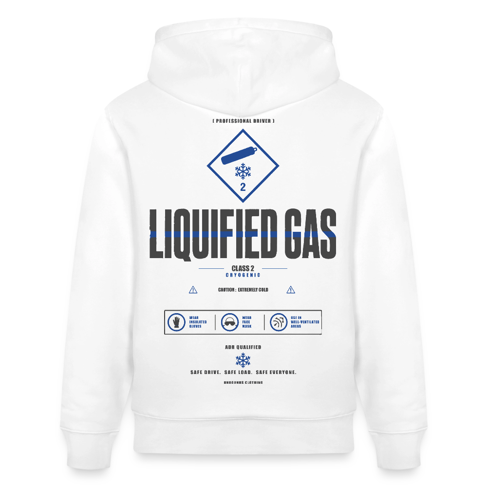 LIQUIFIED GAS ADR V2 - Hoodie - white