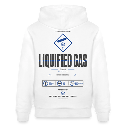 LIQUIFIED GAS ADR V2 - Hoodie - white