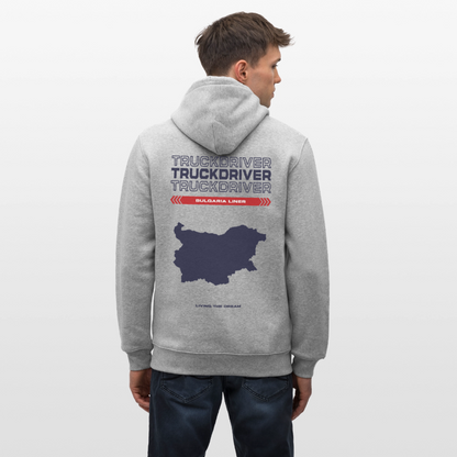 BULGARIA Liner - Hoodie (more colors) - heather grey