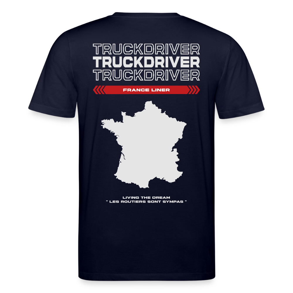 FRANCE Liner - T-shirt - navy