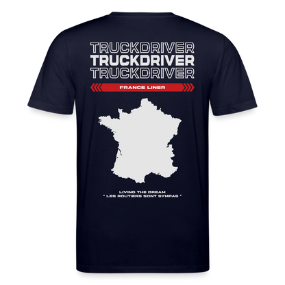 FRANCE Liner - T-shirt - navy