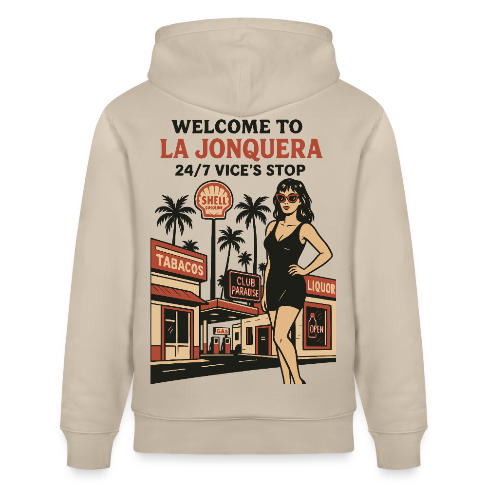 LA JONQUERA - Hoodie (more colors) - beige