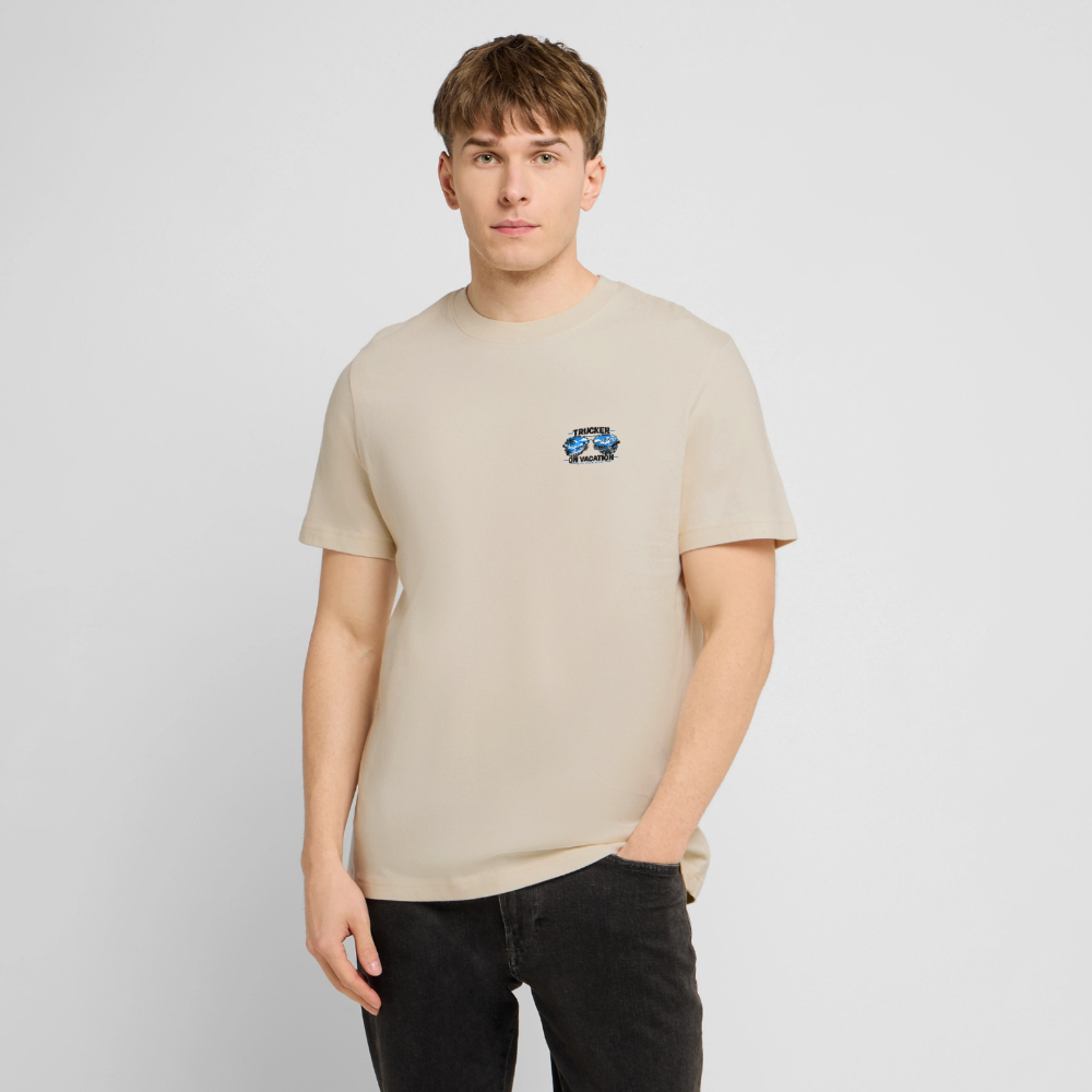 TRUCKING ON VACATIONS - T-shirt - beige