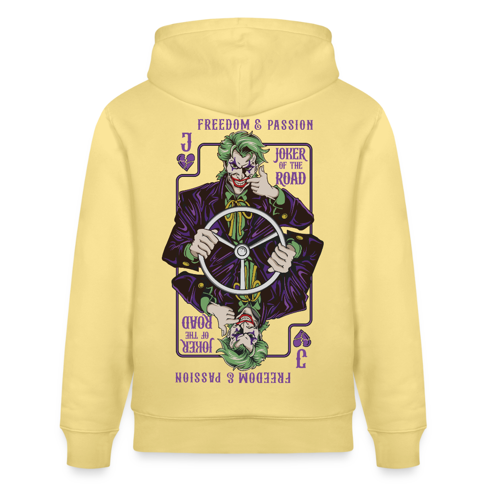 JOKER OF THE ROAD - Hoodie - viva yellow 