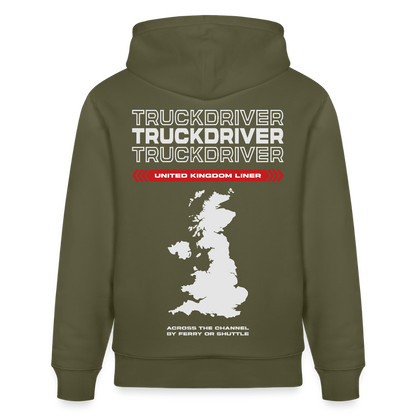 UK Liner - Hoodie - khaki green