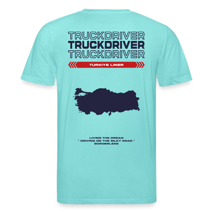 TURKIYE Liner - T-shirt (more colors) - pool blue