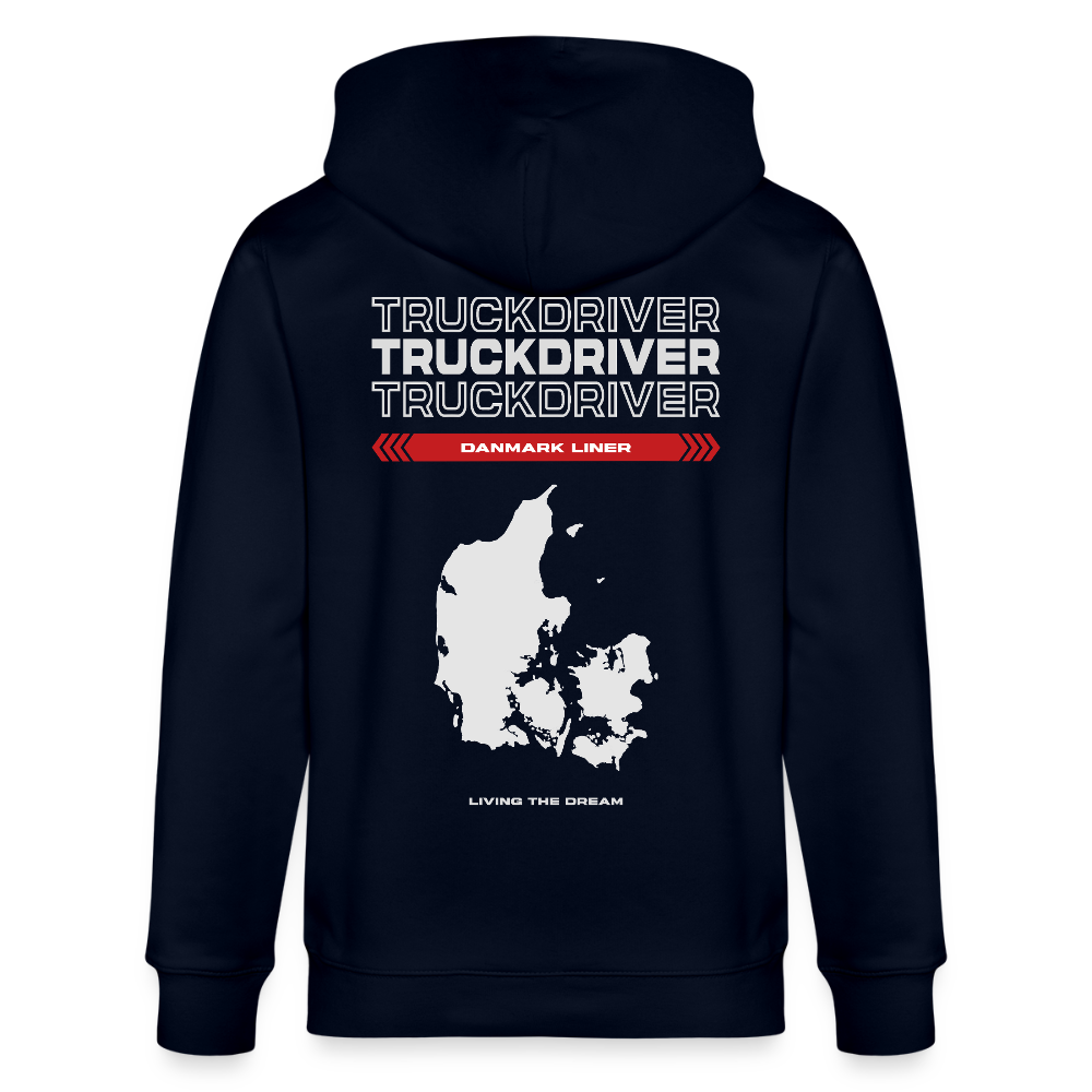 DANMARK Liner - Zipped Hoodie - navy