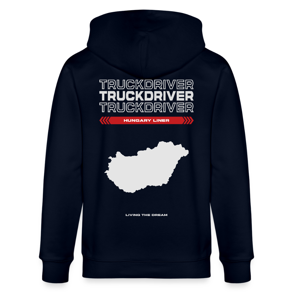 HUNGARY Liner - Zipped Hoodie - navy