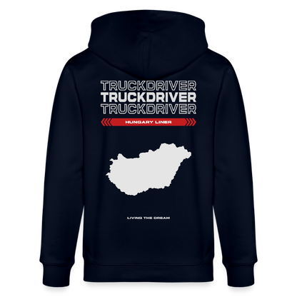 HUNGARY Liner - Zipped Hoodie - navy