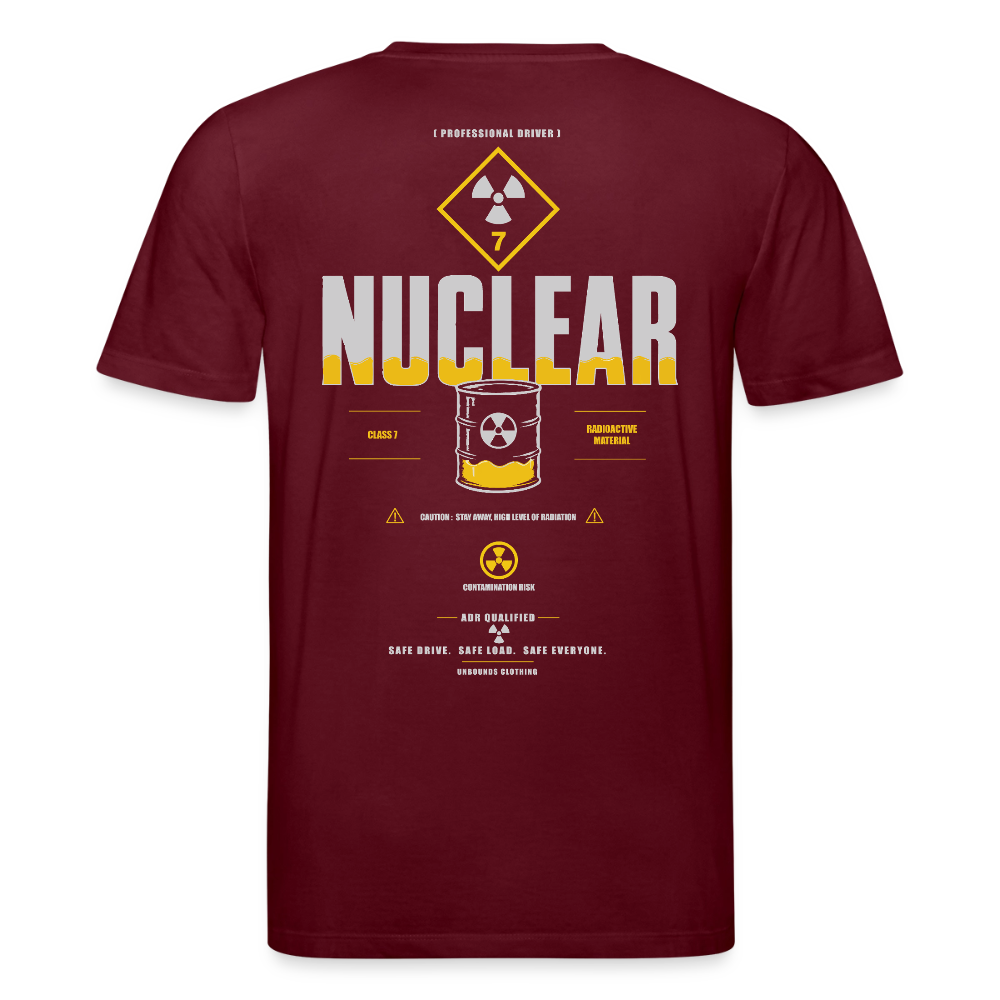 NUCLEAR ADR V1 - T-shirt - burgundy