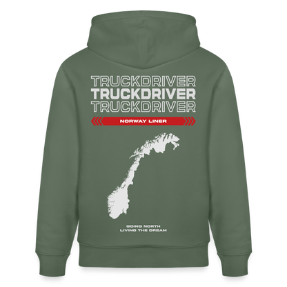 NORWAY Liner - Hoodie - cypress green