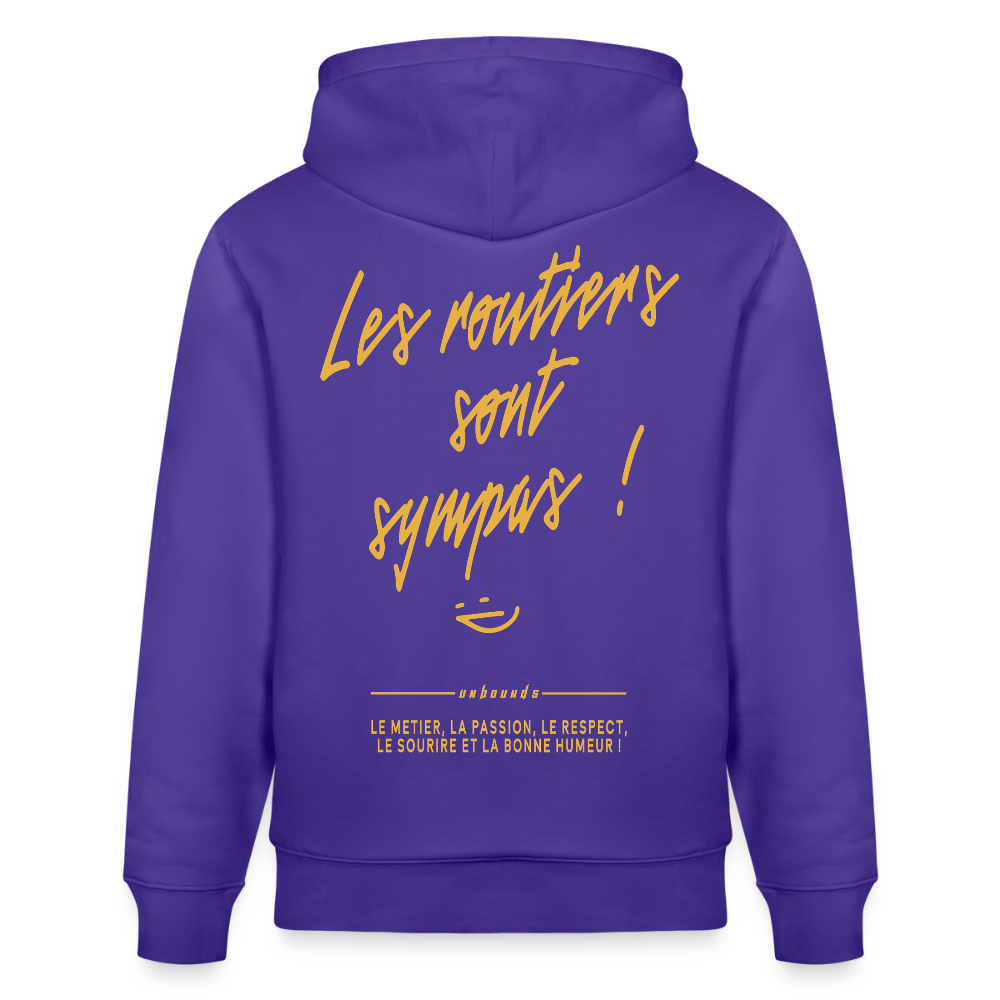LES ROUTIERS SONT SYMPAS - Hoodie - purple love 