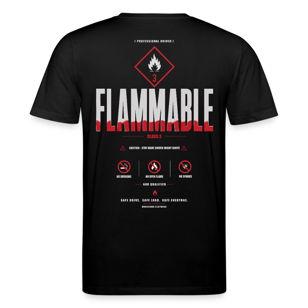 FLAMMABLE ADR - T-shirt V1 - black