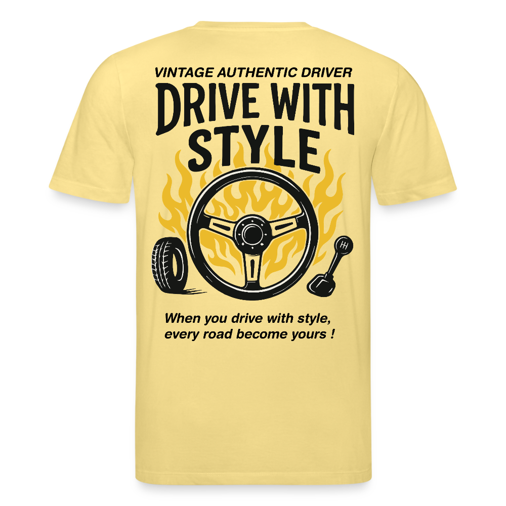AUTHENTIC DRIVER - T-shirt - viva yellow 