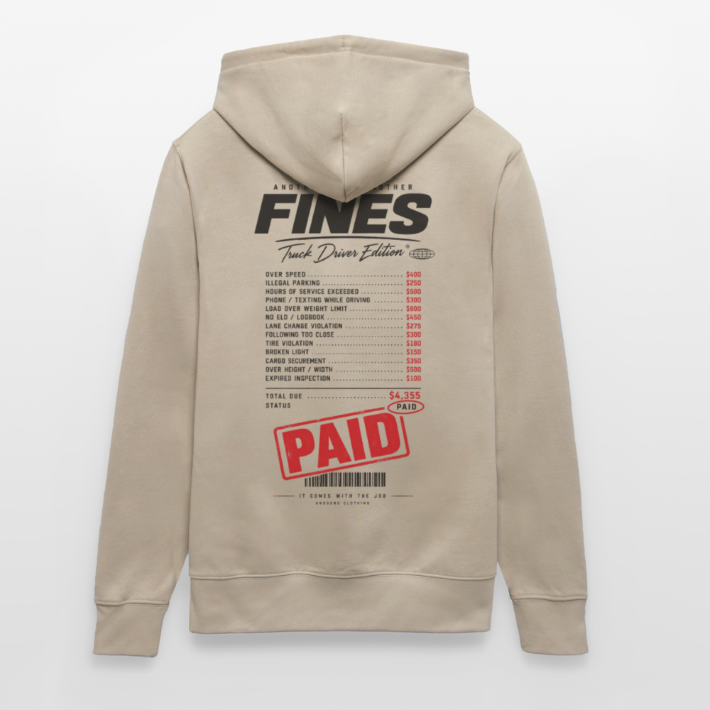 FINES COLLECTOR - Hoodie - beige