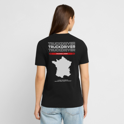 FRANCE Liner - T-shirt - black