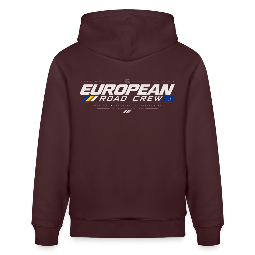 EUROPEAN ROAD CREW - Hoodie - maroon