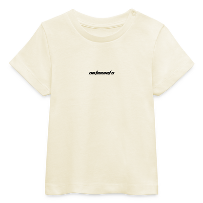 BORN TO DRIVE (DAD) - Baby T-shirt - natural raw