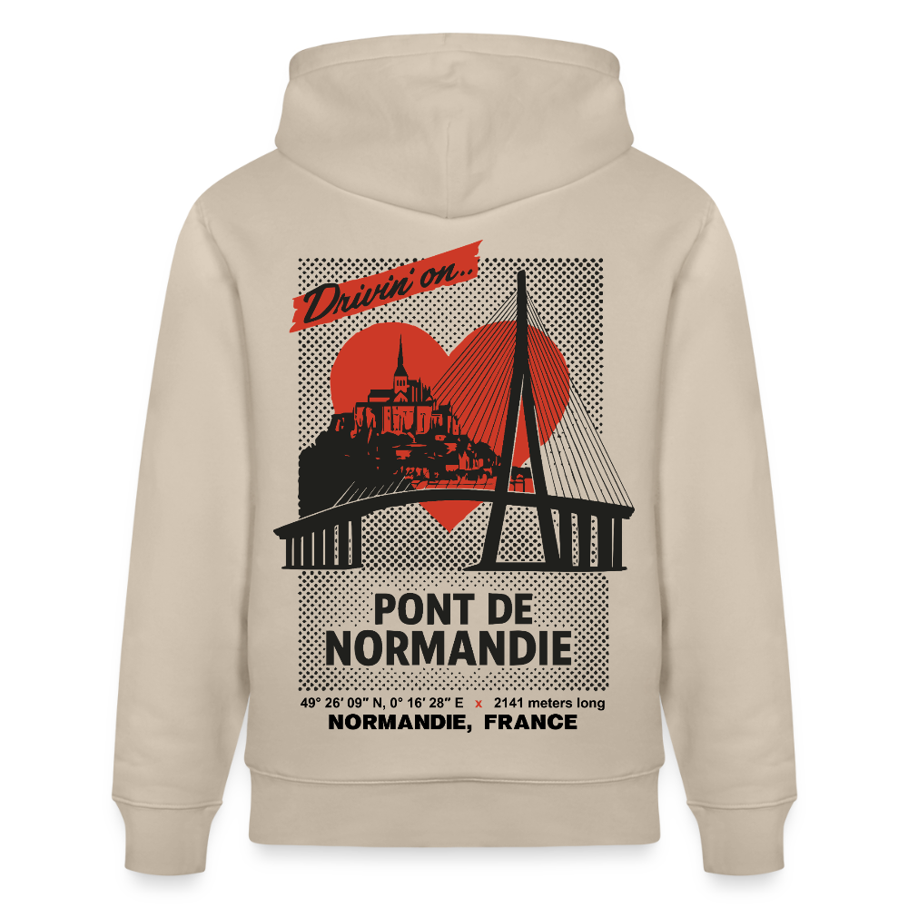PONT DE NORMANDIE - Hoodie - beige
