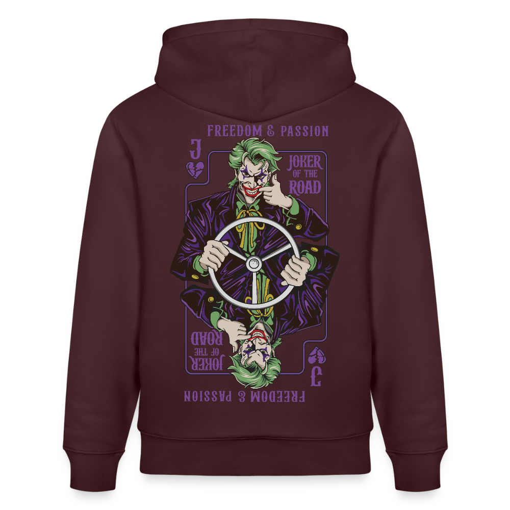 JOKER OF THE ROAD - Hoodie - maroon