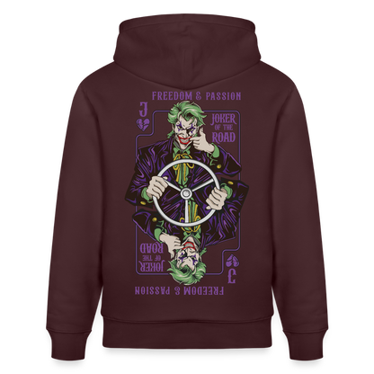 JOKER OF THE ROAD - Hoodie - maroon