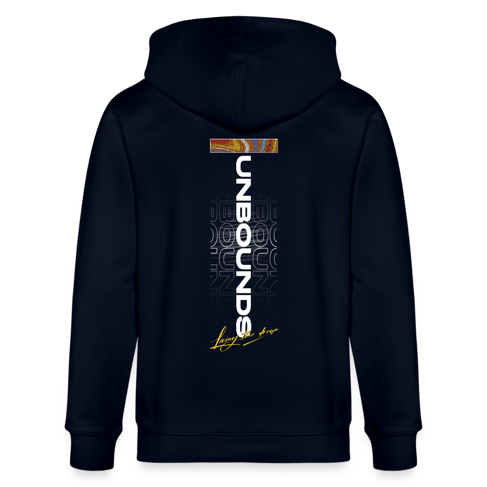 UNBOUNDS ORIGINAL - Zipped Hoodie - navy