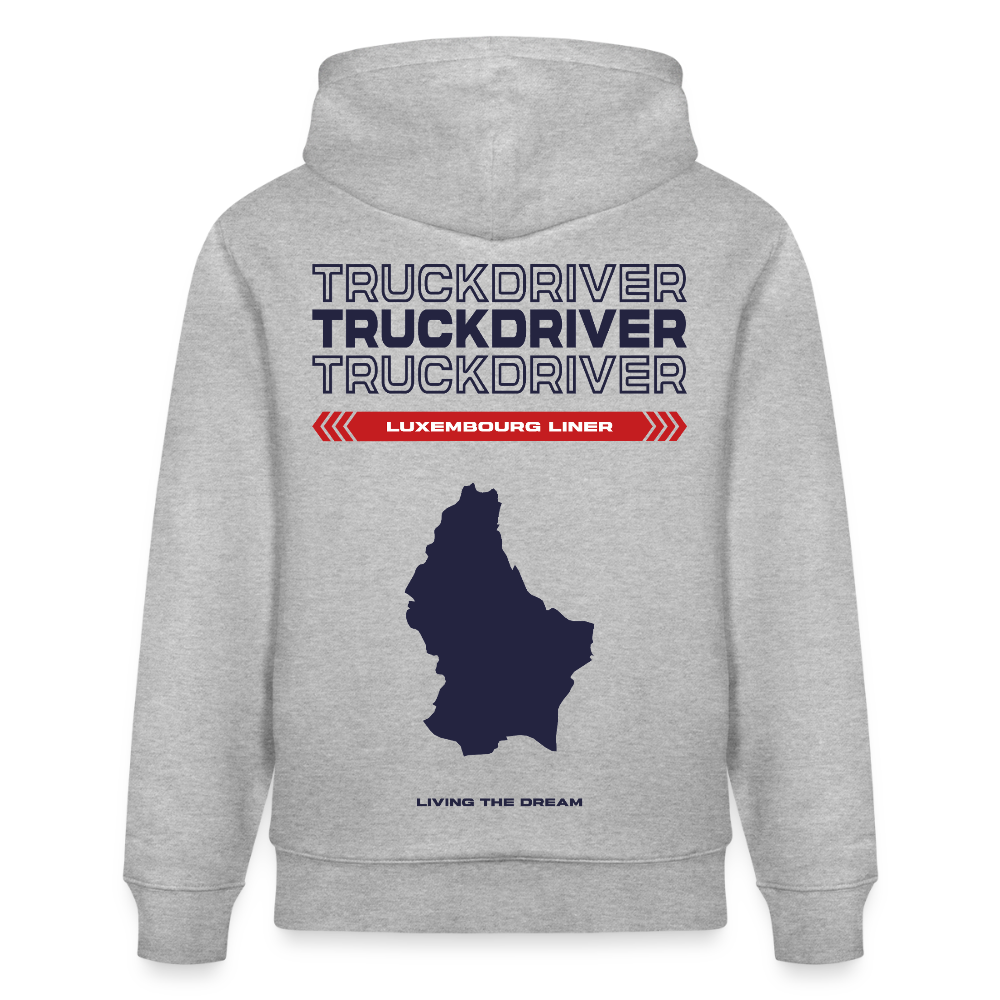 LUXEMBOURG Liner - Hoodie (more colors) - heather grey
