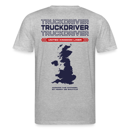 UK Liner - T-shirt (more colors) - heather grey