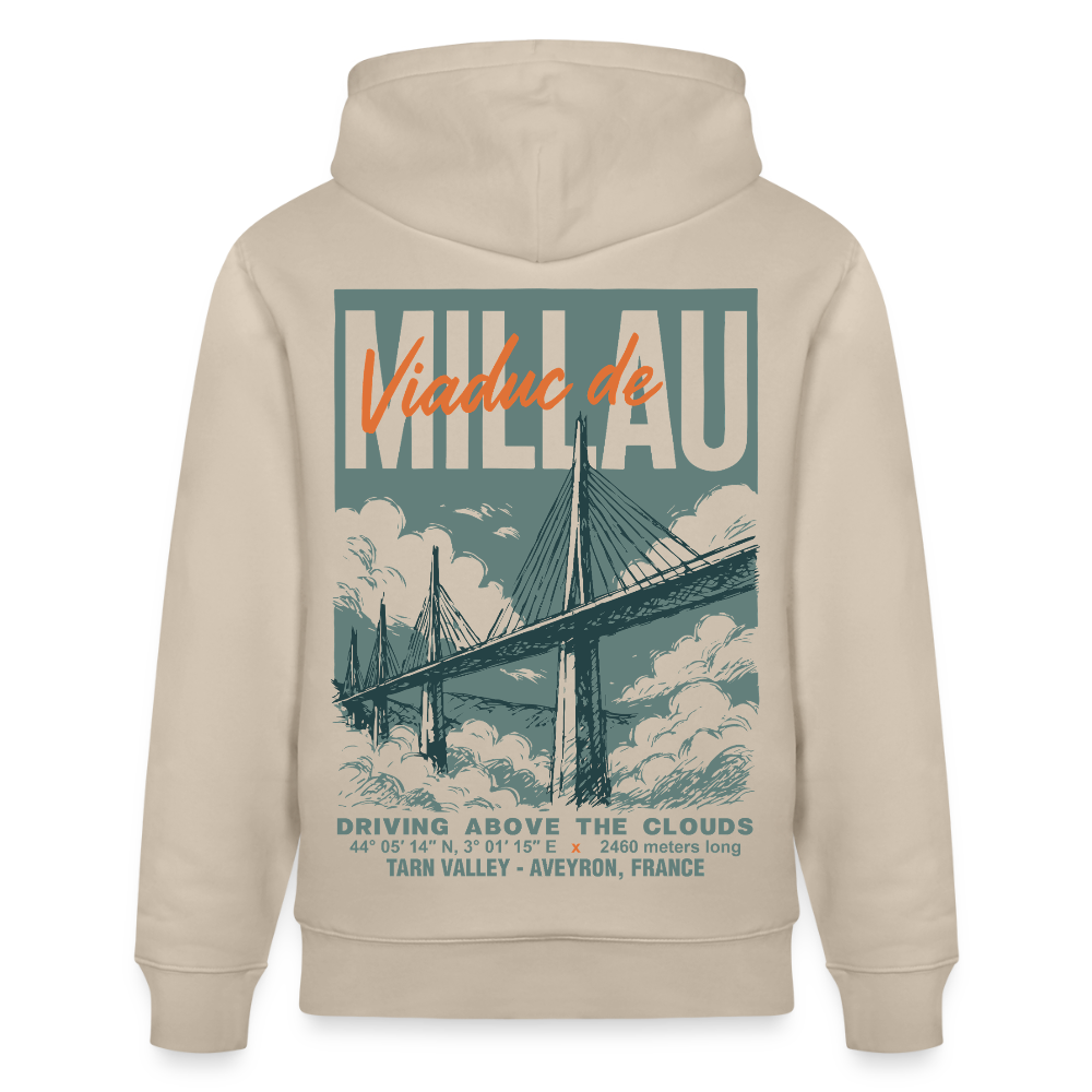 VIADUC DE MILLAU - Hoodie (more colors) - beige