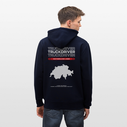 SWITZERLAND Liner - Zipped Hoodie - navy