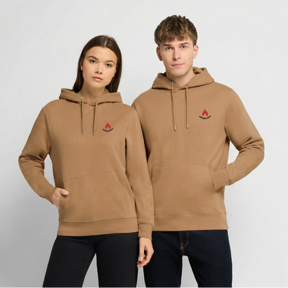 FLAMMABLE ADR V2 - Hoodie - latte