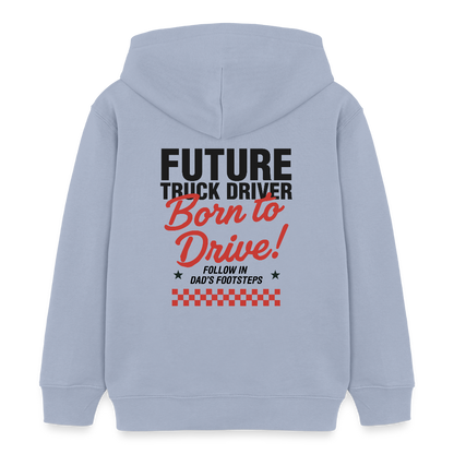 BORN TO DRIVE (DAD) - Kids Hoodie - lavender-violet