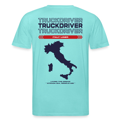 ITALY Liner - T-shirt (more colors) - pool blue