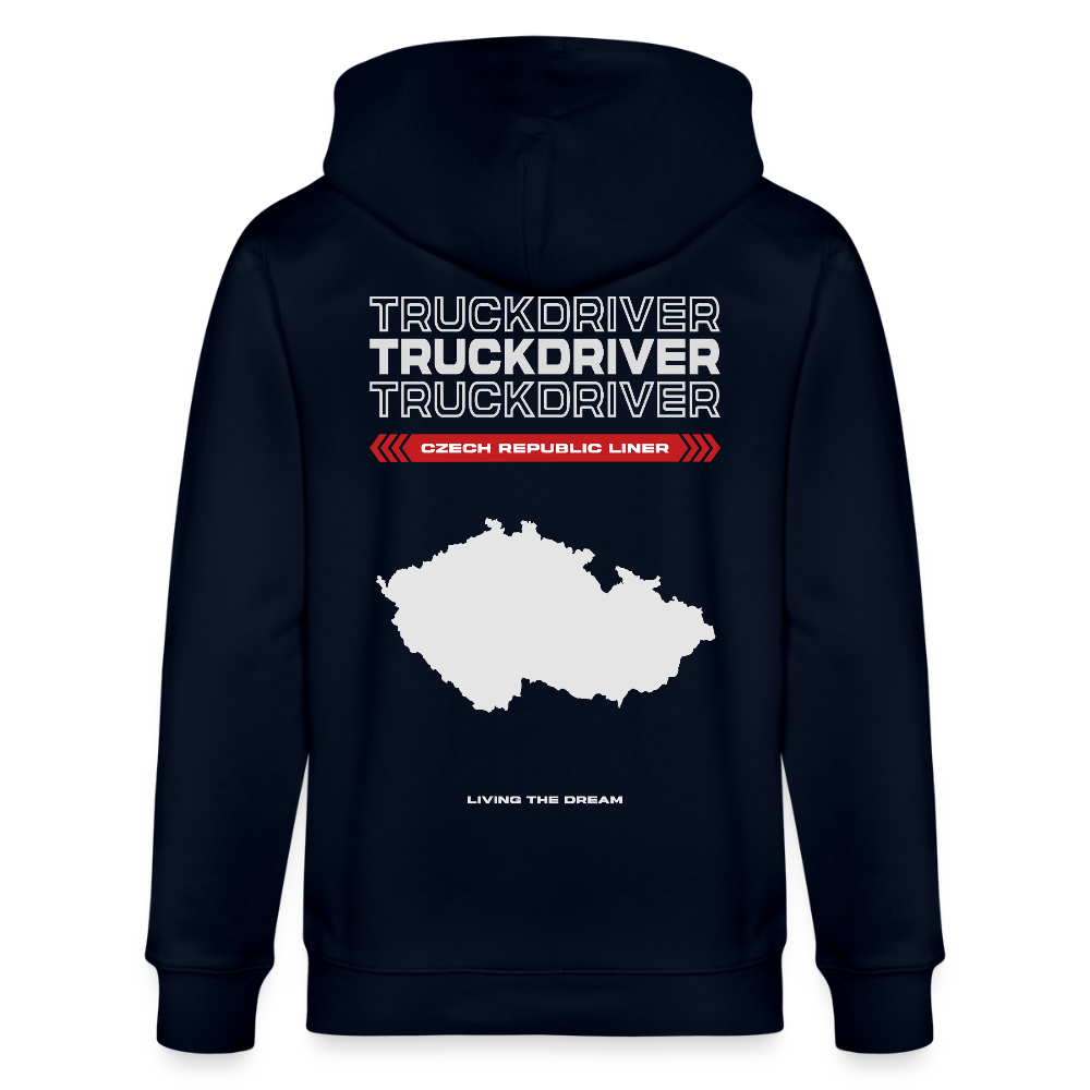 CZECH REPUBLIC Liner - Zipped Hoodie - navy