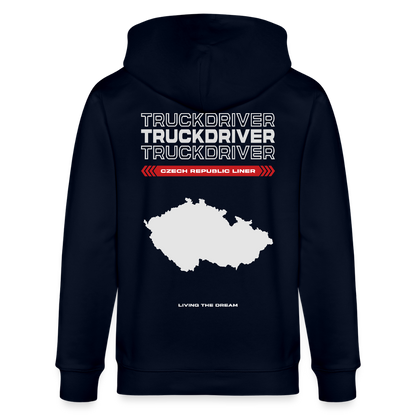 CZECH REPUBLIC Liner - Zipped Hoodie - navy