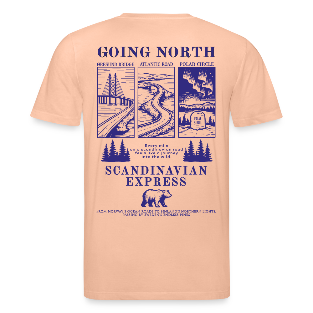 GOING NORTH Liner - T-shirt - peach