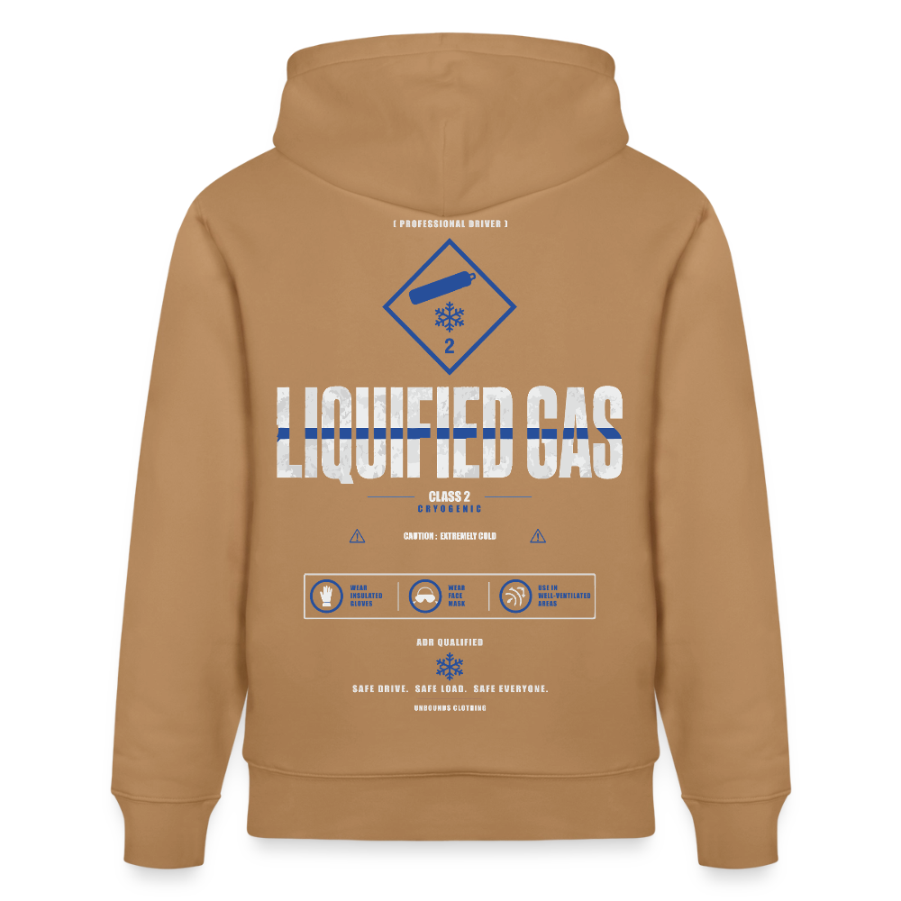 LIQUIFIED GAS ADR V1 - Hoodie - latte