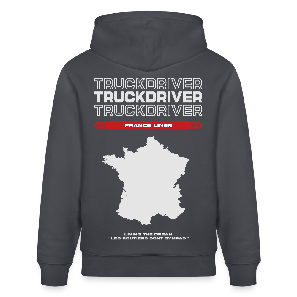 FRANCE Liner - Hoodie - indigo blue