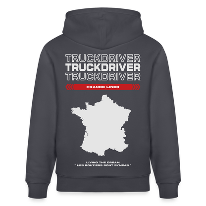 FRANCE Liner - Hoodie - indigo blue