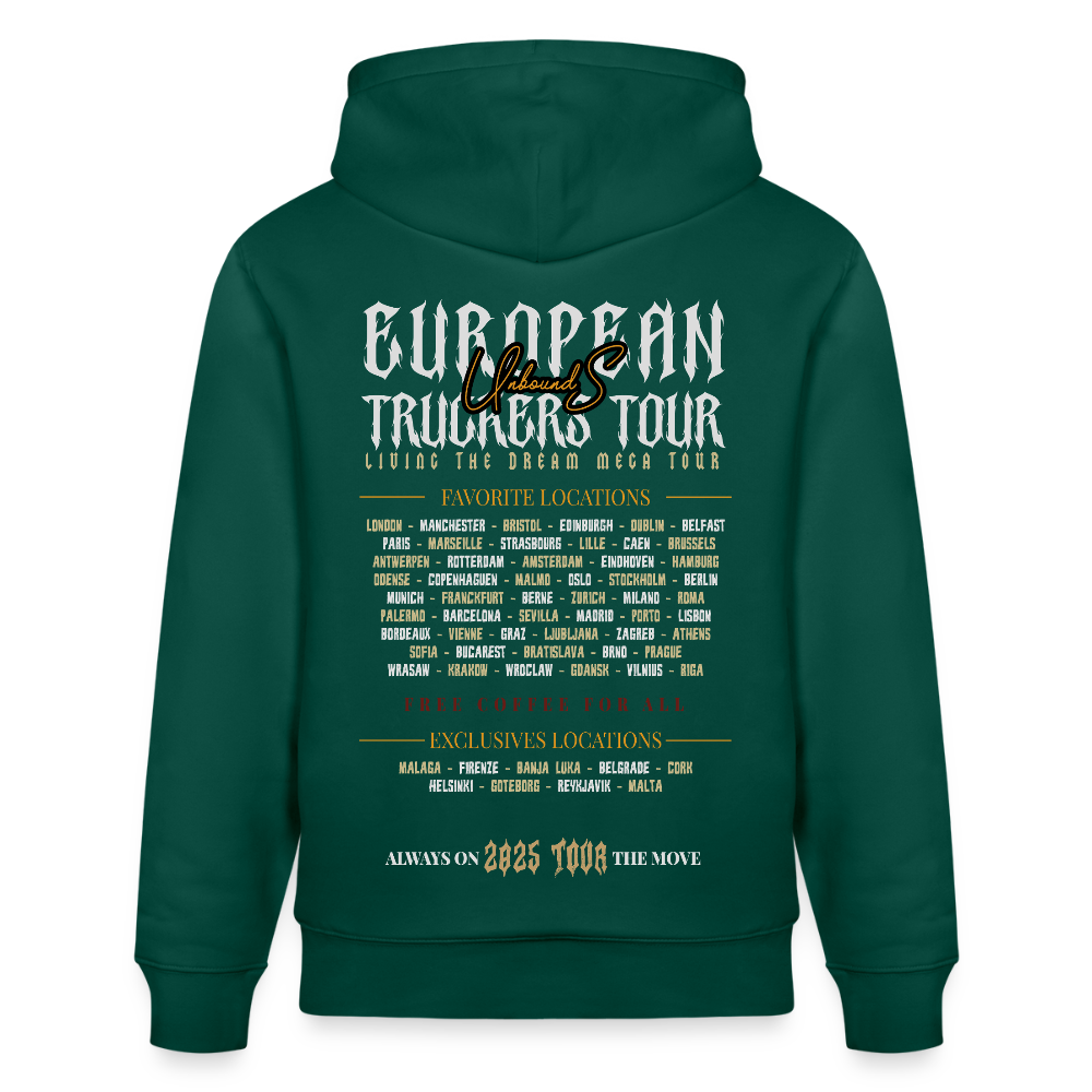 TRUCKER ON TOUR - Hoodie - forest