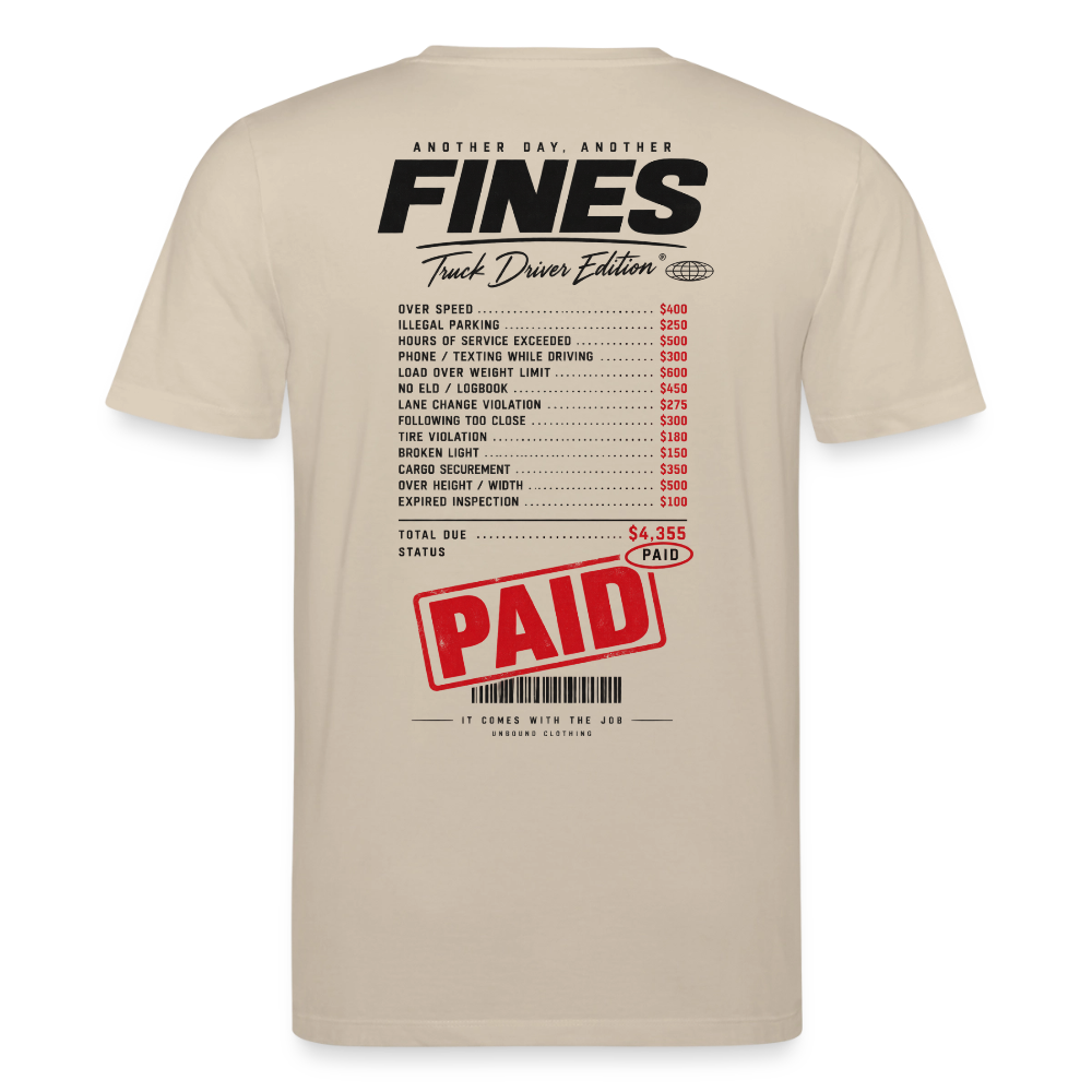 FINES COLLECTOR - T-Shirt - beige
