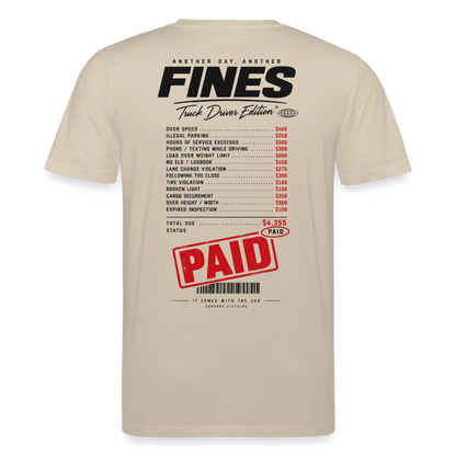 FINES COLLECTOR - T-Shirt - beige
