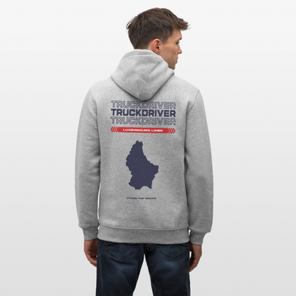 LUXEMBOURG Liner - Hoodie (more colors) - heather grey