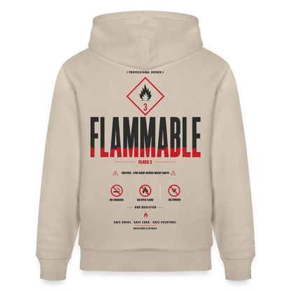 FLAMMABLE ADR V2 - Hoodie - beige