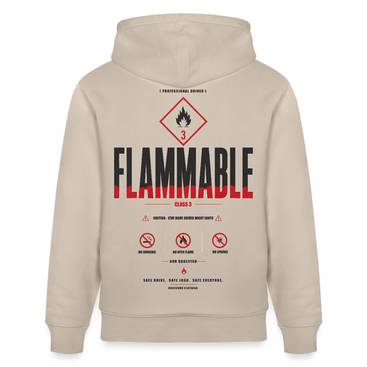 FLAMMABLE ADR V2 - Hoodie - beige