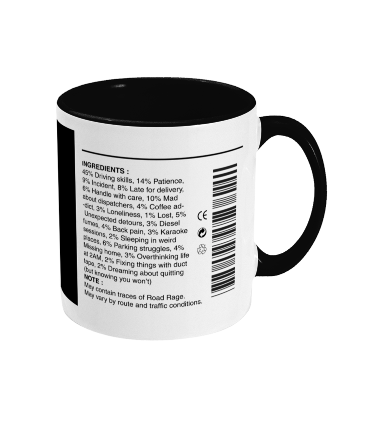 TRUCKER LABEL - Coffee Mug