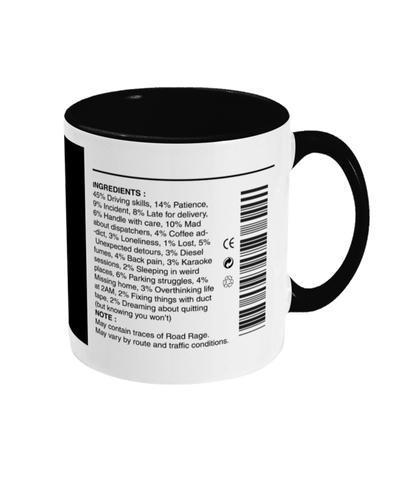 TRUCKER LABEL - Coffee Mug