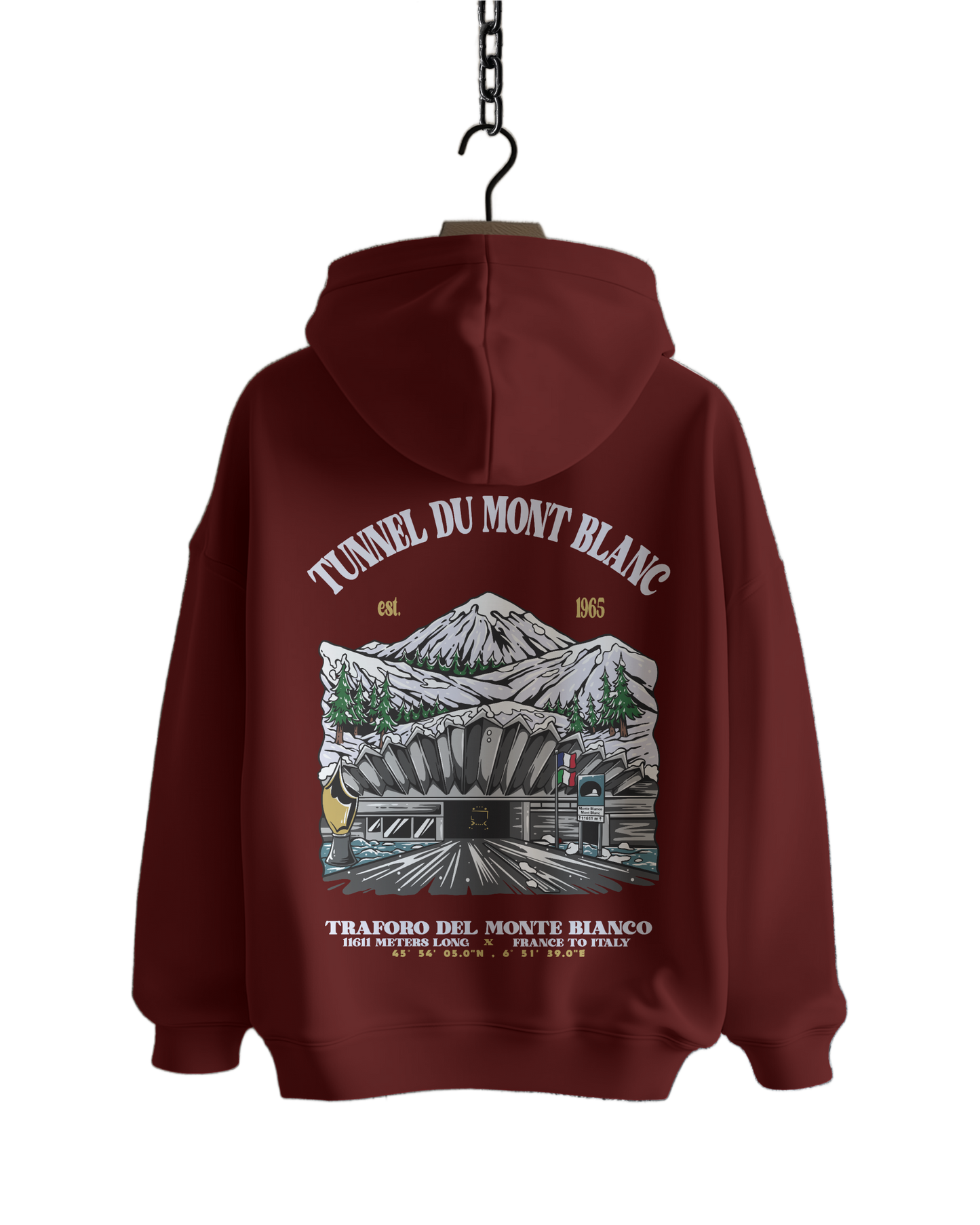 BEYOND MONT BLANC - Hoodie