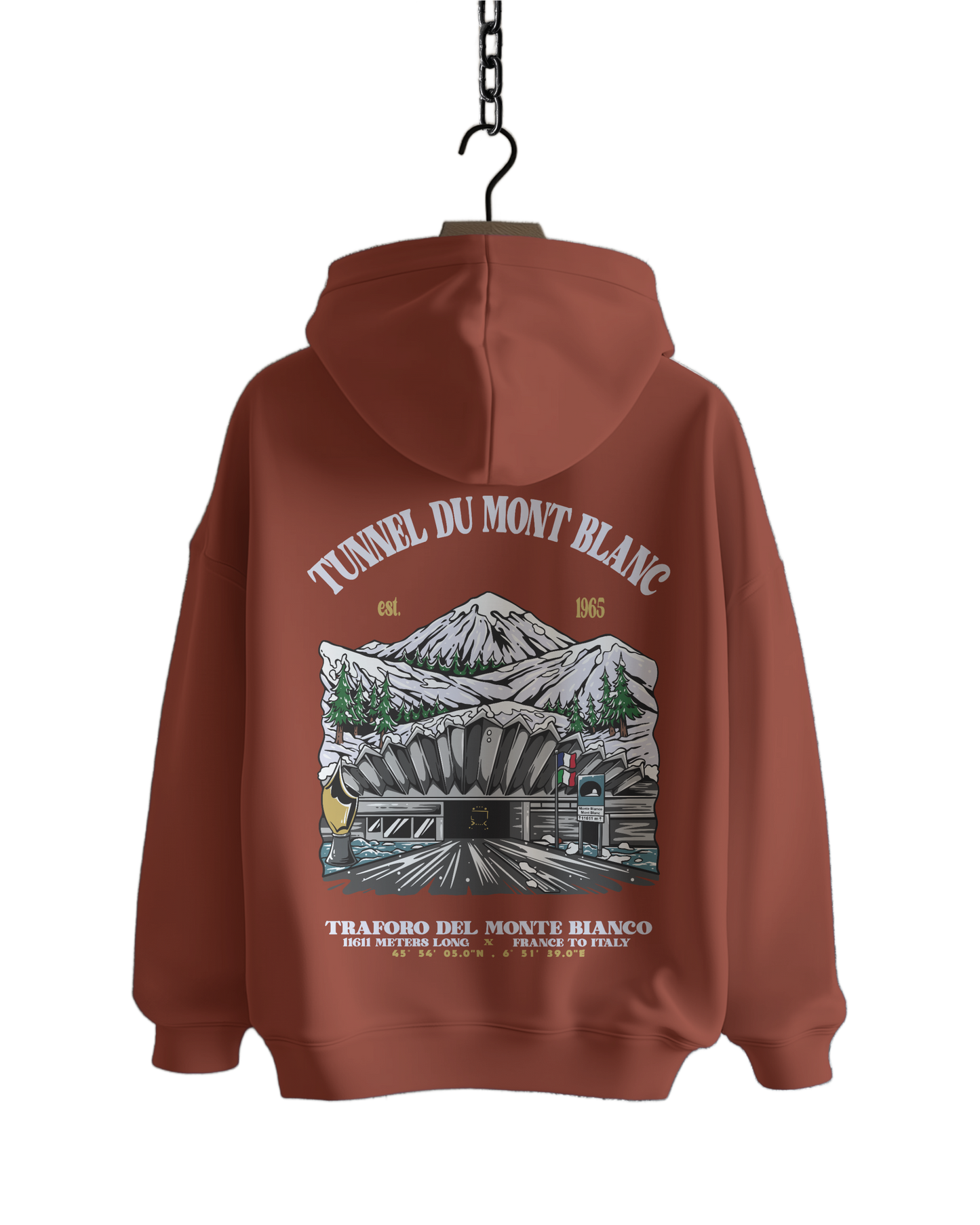BEYOND MONT BLANC - Hoodie