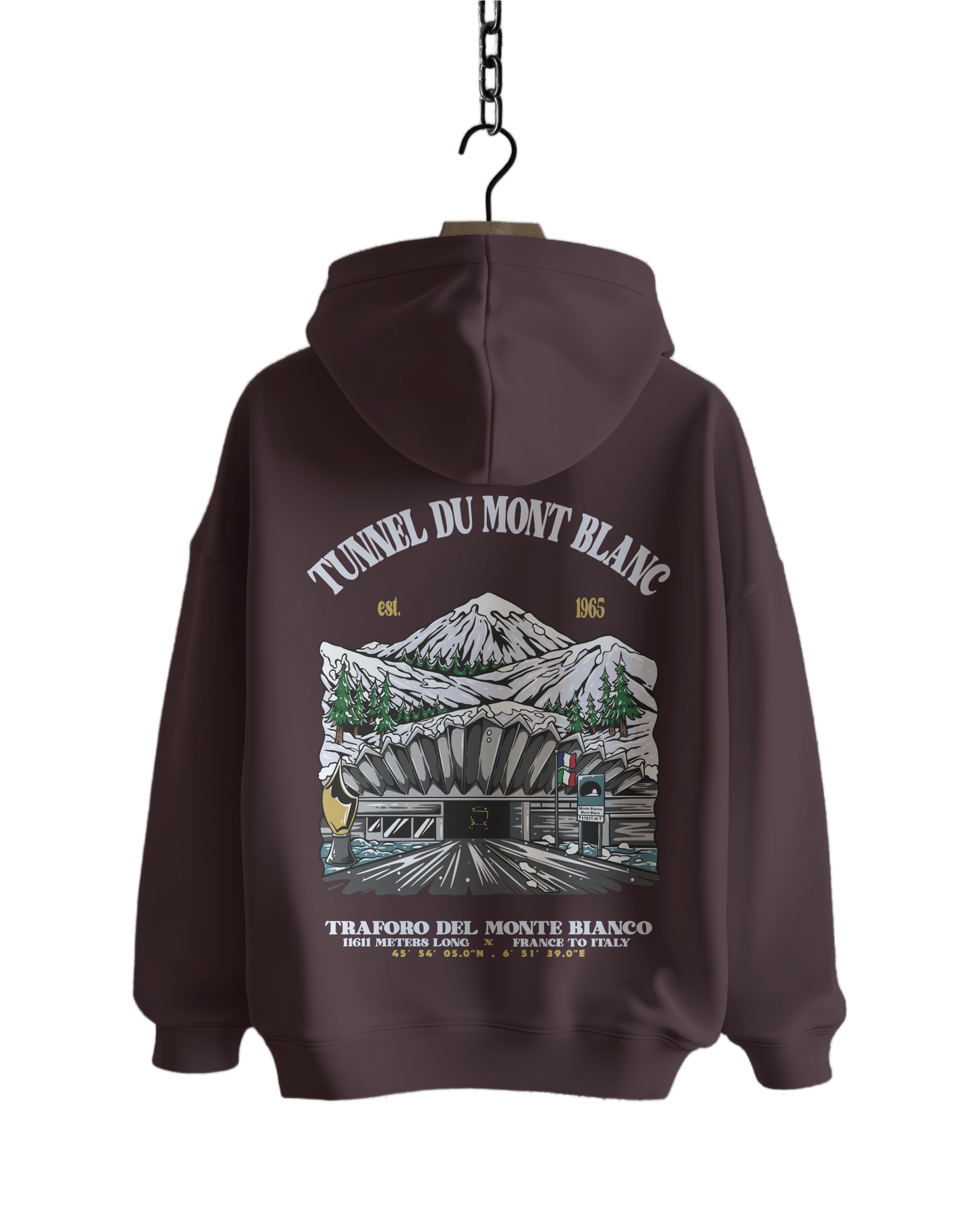BEYOND MONT BLANC - Hoodie